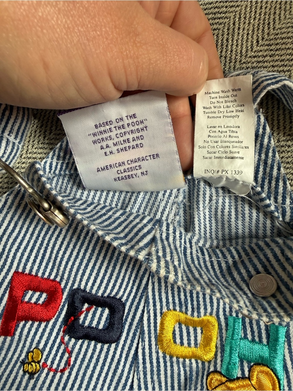 Vintage POOH Shortalls - Picture 5 of 6